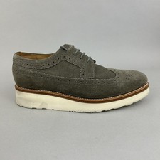 Grenson Grey Suede Brogues