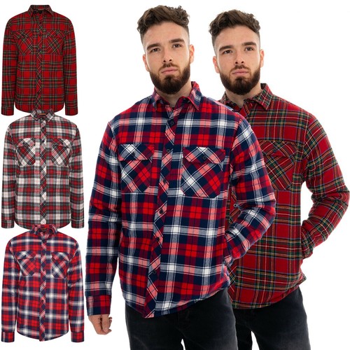 Mens flannel quilted - flannel, shirt
