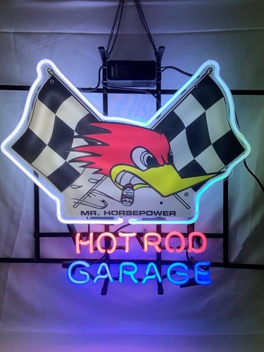 Hot rod garage sports - hot, car