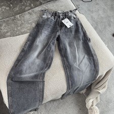 Bershka balloon barrel jeans