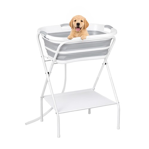 Foldable dog bath tub - in,