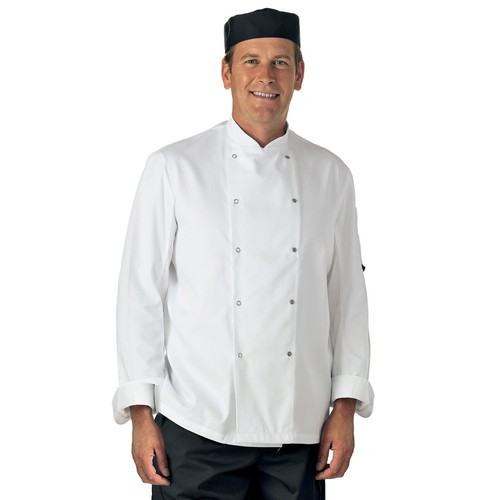 White long short sleeve - &, chef
