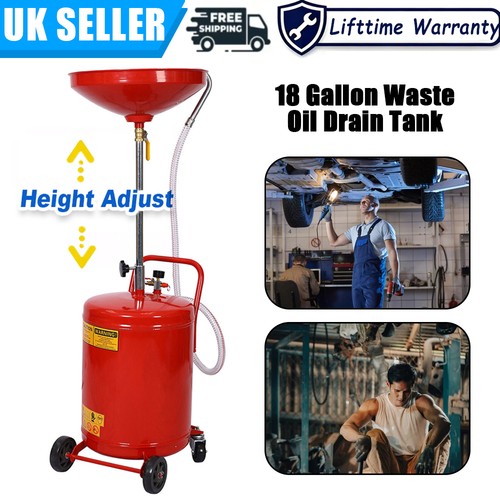 80l waste oil drainer tank - waste,