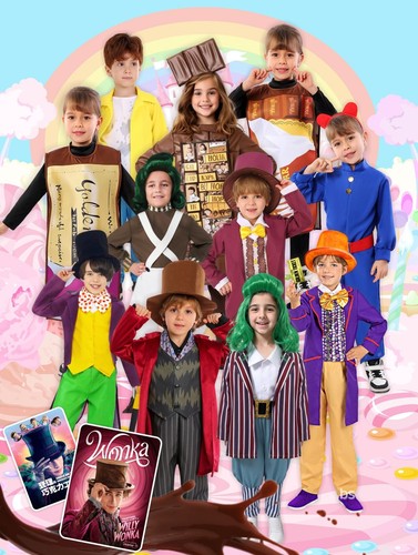 2025 kids willy wonka costume - 2025,