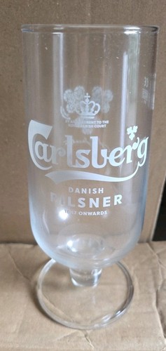 Carlsberg pilsner pint glass - 1,