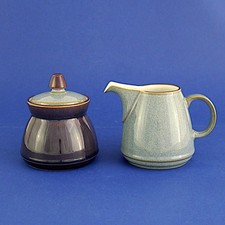 Denby Storm Plum/Grey Milk Jug