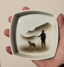 Man & Dog Trinket Dish
