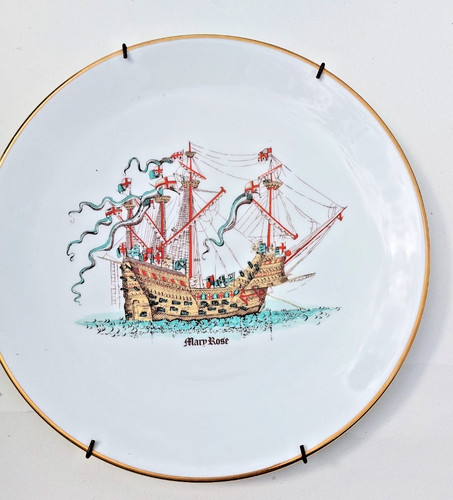 Mary rose naval plate wall - mary,