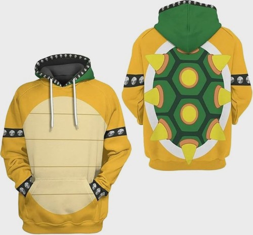 Printed bowser costume - bowser,