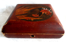 Old Vintage Paper mache Box 17