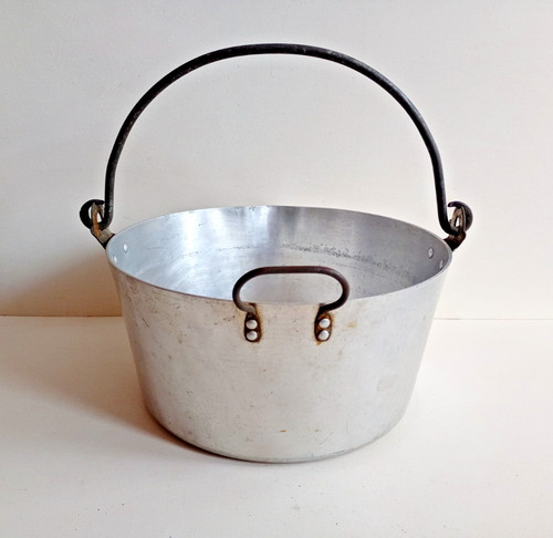 Vintage aluminium jam making - aluminium,