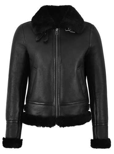 Ladies sheepskin jacket - b3,