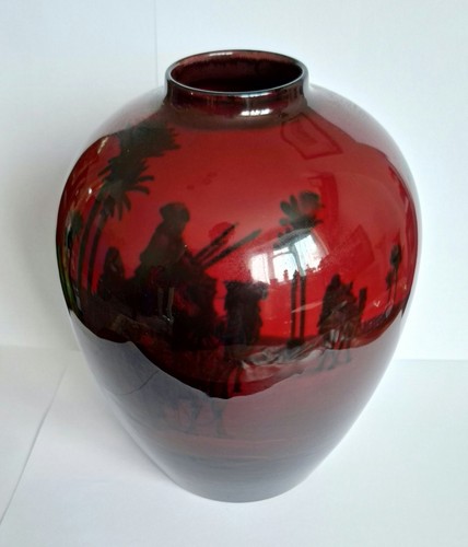 Royal doulton flambe pottery - royal,