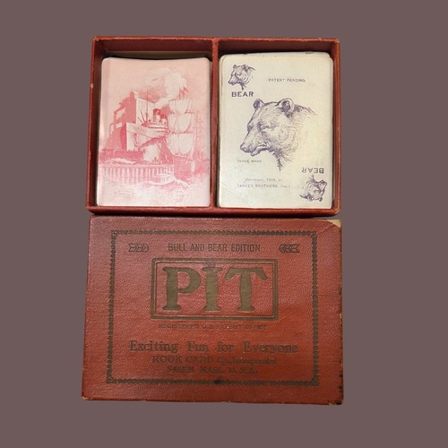 Antique pit card game - antique,