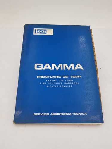 Lancia gamma workshop manual - gamma,