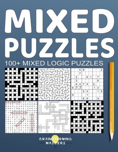 100 mixed logic puzzles word - 100+,