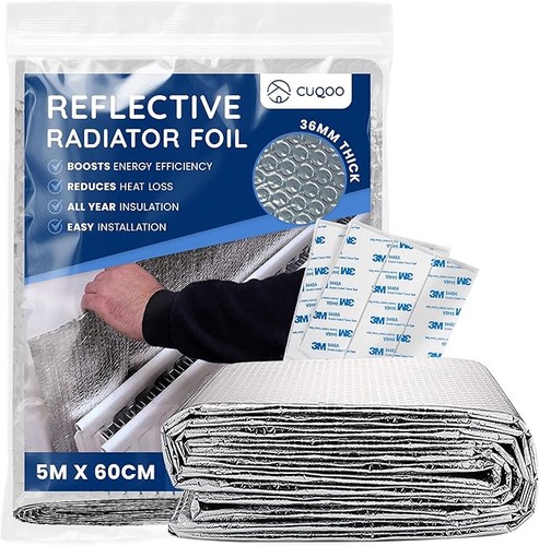 Radiator reflective foil - radiator,