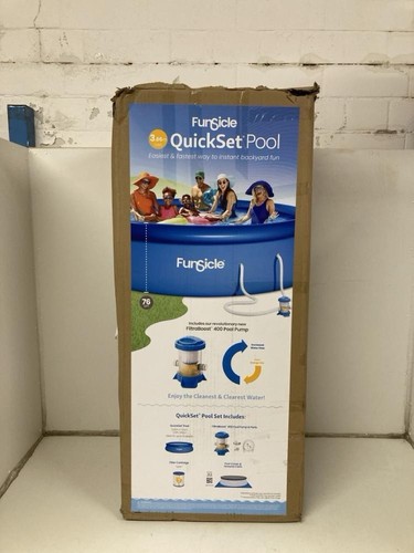 Funsicle 12ft quickset pool - quickset,