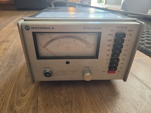 Motorola millivoltmeter - rf,