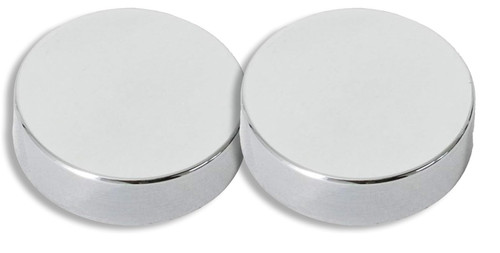 Chrome cover cap for towel - chrome,
