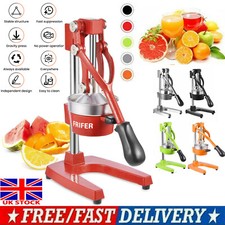Manual Fruit Juicer Commercial Grade Citrus Juicer Hand Press Juice Squeezer UK