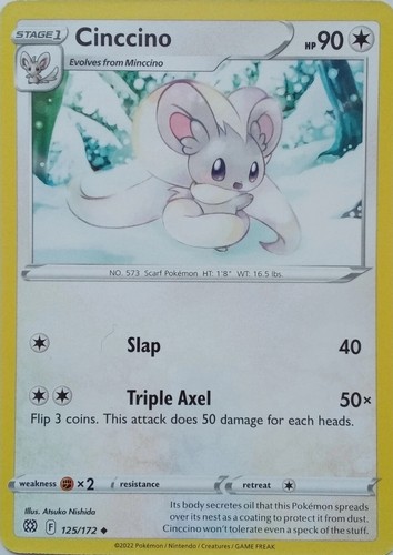 Cinccino uncommon - cinccino,