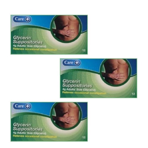 Glycerin suppositories pack - 12,