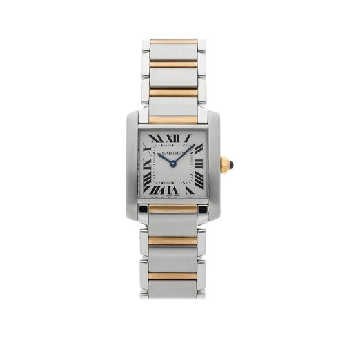 Cartier tank francaise steel - tank,