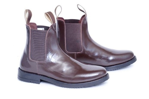Brown horse riding leather - brown,