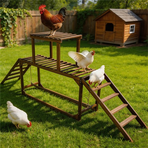 Chicken roosting bars - roosting,