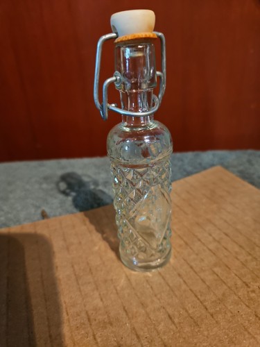 Vintage small glass bottle - vintage,