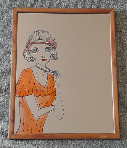 Vgt french art deco wall - french,