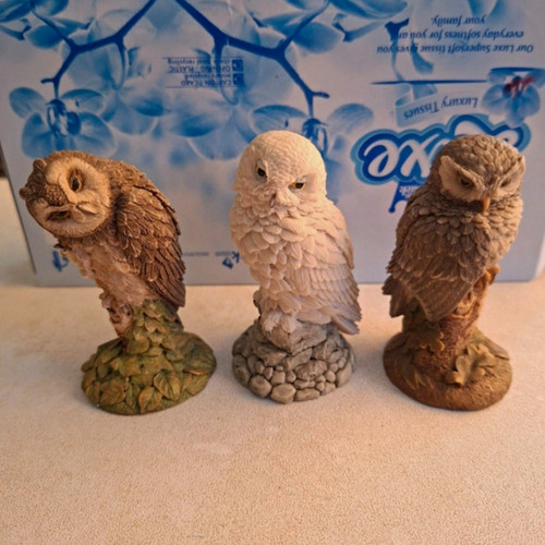 Royal doulton owl figurines - royal,