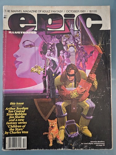 Epic illustrated magazine 8 - epic, #8