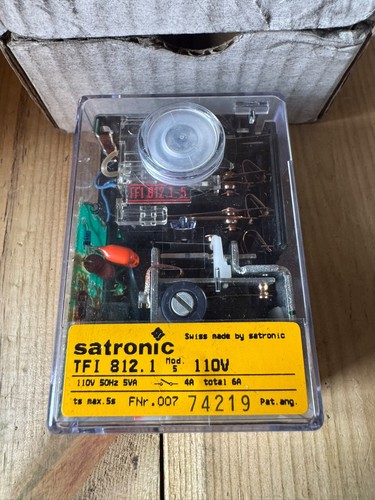 Satronic tfi 812 gas - satronic, burner