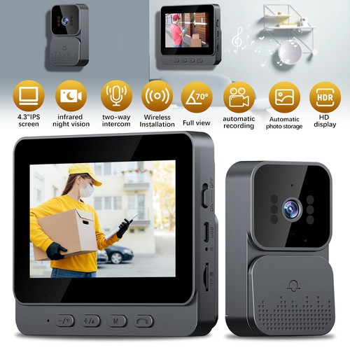 Wireless video door bell - door,