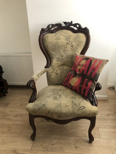 Victorian arm chair - victorian,