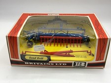 RARE 1970* Britains 1:32 Farm 9539 NORDSTEN SEED DRILL For TRACTORS VGC with BOX