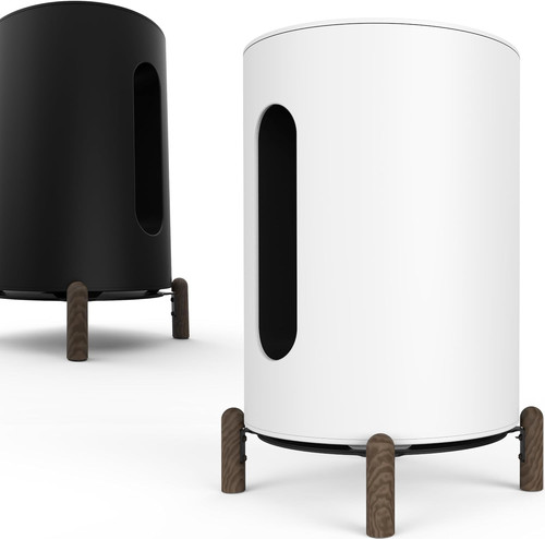 Black walnut stand for - black, sonos