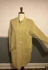 YACCO MARICARD Fabulous Longer Length Pin Tuck Shirt Size 2 - 42 Inch Chest