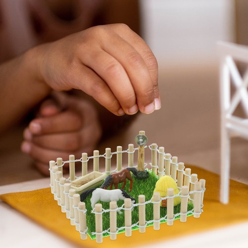 Toy farm buildings - toy, miniature