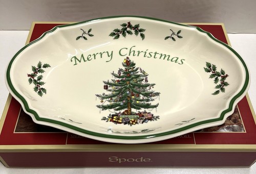 Spode christmas tree tray - spode, 11