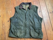 John partridge wax cotton gilet waistcoat xl similar Barbour