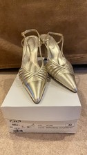 L k Bennett Gold Slingback