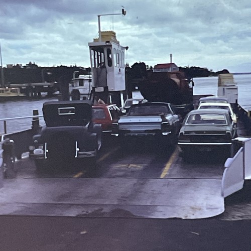 Retro film photo - slide, junk