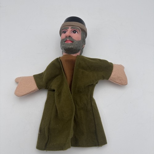 Hand puppet with fabric - fabric, outfit