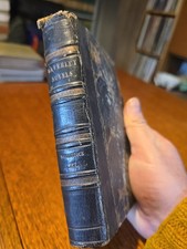 Waverley Novels Volume XL (40) Woodstock. Leather bound Illustrated