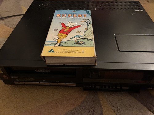 Sony betamax video cassette - sony,