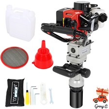 Petrol Fence Post Rammer Pile Driver Knocker Concrete Banger 2 Stroke Engine