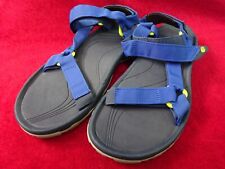 TEVA Men's Hurricane XLT Wavy Trail Sandals. Size 10. Blue. VGC.
